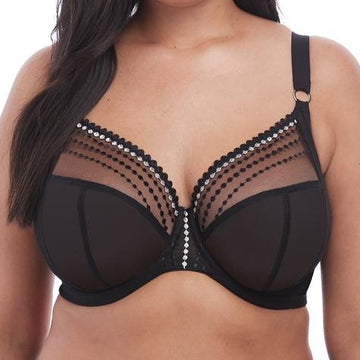 Elomi Matilda Plunge Bra Black